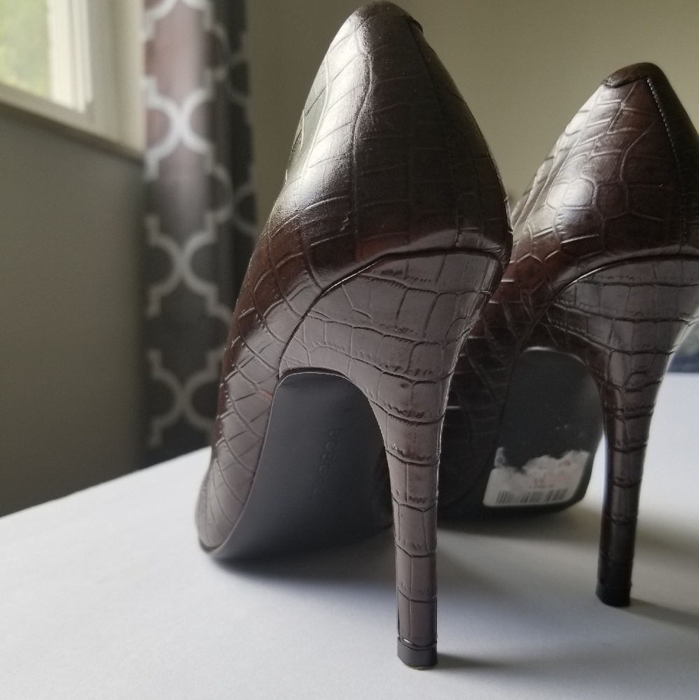 BCBGirls Women's Heels Brown Size 7 - Picture 2 of 8